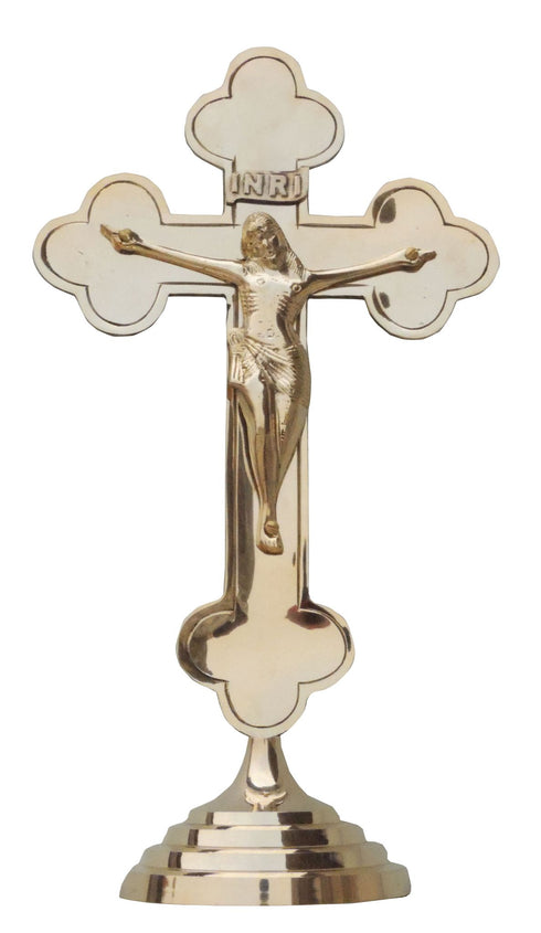 Brass Jesus On Cross 1.58Kg